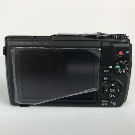  OLYMPUS オリンパス コンパクトデジタルカメラ 付属品完備 TG-6 ブラック