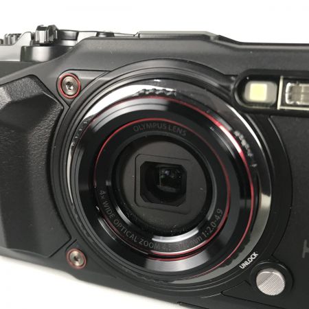  OLYMPUS オリンパス コンパクトデジタルカメラ 付属品完備 TG-6 ブラック