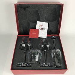 ■■ Baccarat バカラ CHATEAU BACCARAT マイシャトー 4客セット シャンパングラス ワイングラス Sランク