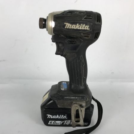  MAKITA マキタ バッテリー付 インパクトドライバー コードレス式 18v TD172D ブラック