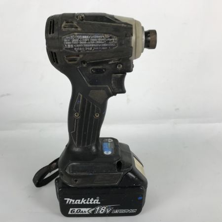  MAKITA マキタ バッテリー付 インパクトドライバー コードレス式 18v TD172D ブラック