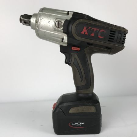  KTC ケーティーシー 9.0sqコードレスインパクトレンチセット 充電器・充電池2個付 18v JTAE981 グレー