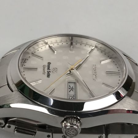  SEIKO セイコー 限定500本 グランドセイコー40周年記念 コマ付 クォーツ SS 9F83-0AG0 ホワイト