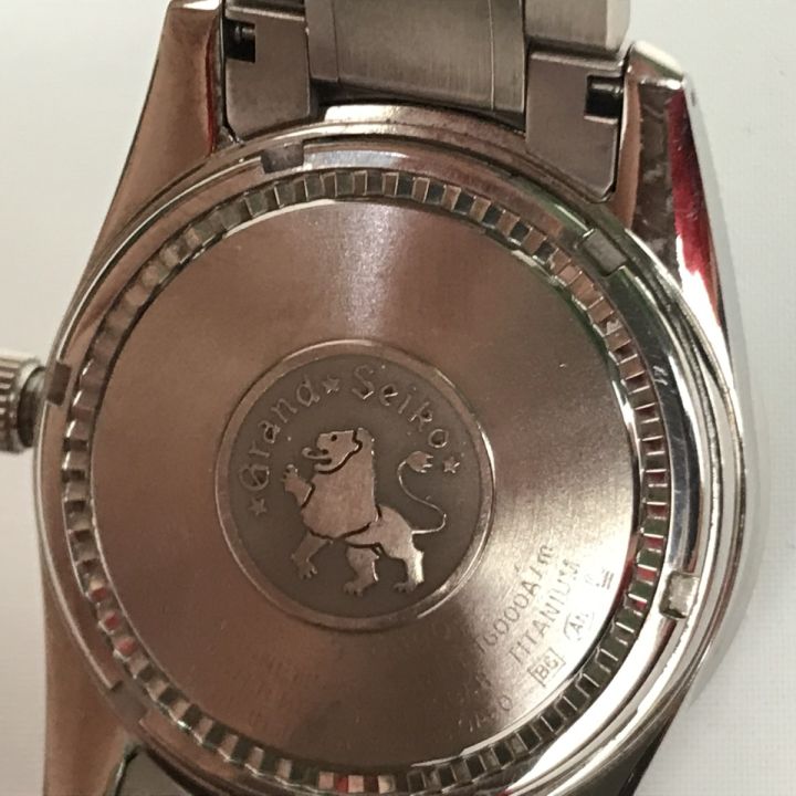 SEIKO セイコー グランドセイコー デイデイト クォーツ チタン メンズ