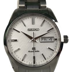 ■■ SEIKO セイコー グランドセイコー デイデイト クォーツ チタン メンズ コマ付 9F83-0AF0 Bランク