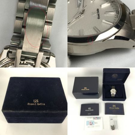  SEIKO セイコー グランドセイコー デイデイト クォーツ チタン メンズ コマ付 9F83-0AF0