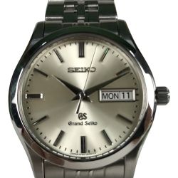 ■■ SEIKO セイコー グランドセイコー デイデイト シルバー クォーツ メンズ 腕時計 コマ付 SBGT015 Bランク