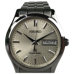 ■■ SEIKO セイコー 40周年記念限定モデル 500本限定 デイデイト クォーツ メンズ SBGT011 シルバー Bランク