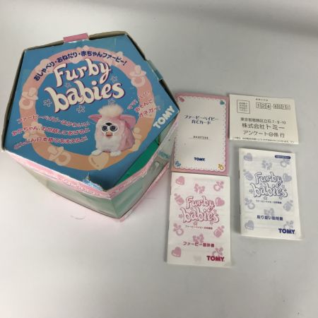   ファービーベイビー 動作品  日本語版 取説 箱あり ピンク