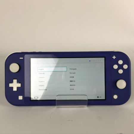  Nintendo ニンテンドウ Switch Lite スイッチライト 充電器付き 動作品 HDH-001 ブルー