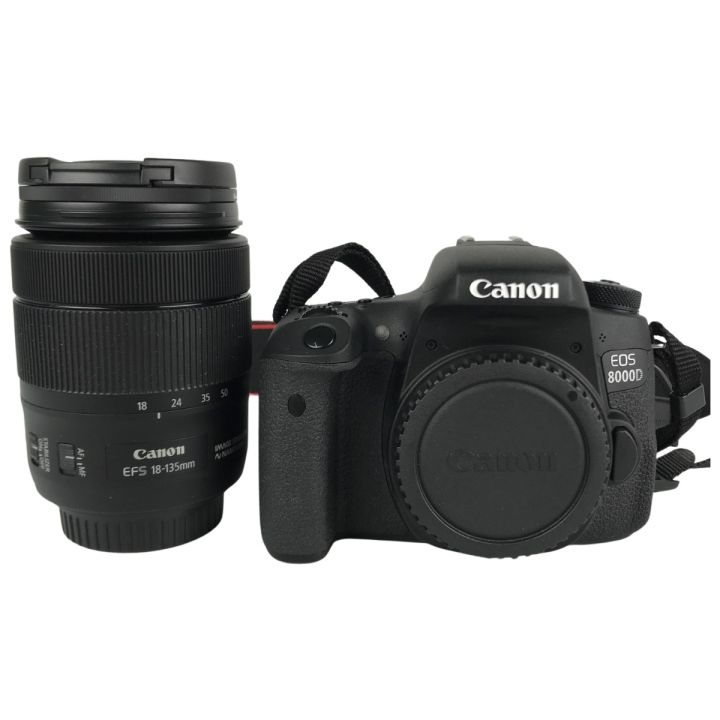 CANON キャノン 一眼レフ レンズ付 EOS8000D レンズEF-S 18-135mm 電池 