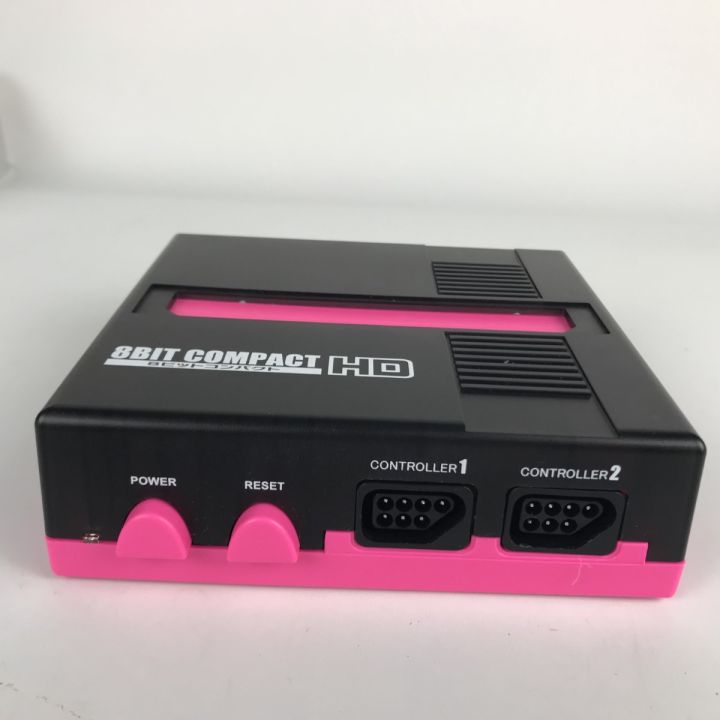 三線セット（赤と黒と桃色、チューナー付き） コロンバスサークル FC用互換機 8ビットコンパクトHD 8BIT COMPACT CC
