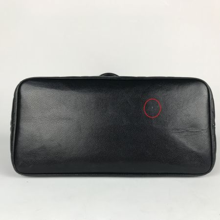 CHANEL シャネル 復刻トート キャビアスキン ゴールドチャーム トートバッグ ブラック