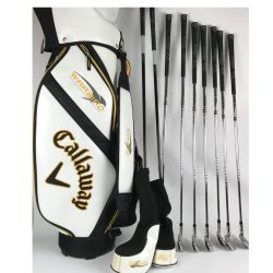 ■■ Callaway キャロウェイ ゴルフクラブセット9本 WARBIRD フレックスS ウォーバード キャディバッグ付 Bランク