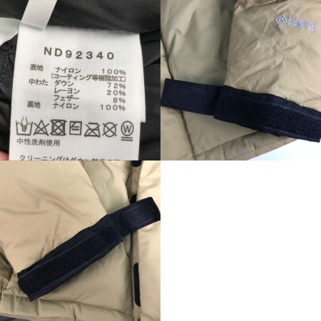  THE NORTH FACE ザノースフェイス バルトロライトダウンジャケット ND92340 ベージュ SIZE S