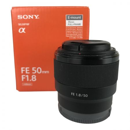  SONY ソニー Eマウントレンズ  単焦点レンズ FE 50mm F1.8 FE1.8/50 FE 1.8/50