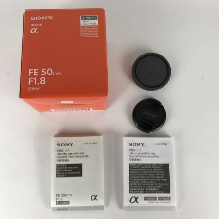  SONY ソニー Eマウントレンズ  単焦点レンズ FE 50mm F1.8 FE1.8/50 FE 1.8/50
