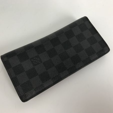  LOUIS VUITTON ルイヴィトン 長財布 ダミエ グラフィィット ポルトフォイユプラザ N62665 ブラック 箱・布袋付