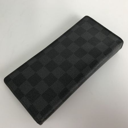  LOUIS VUITTON ルイヴィトン 長財布 ダミエ グラフィィット ポルトフォイユプラザ N62665 ブラック 箱・布袋付
