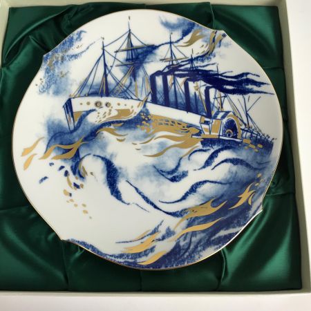  Meissen マイセン イヤープレート 2003年 グレートイーステン号 箱付