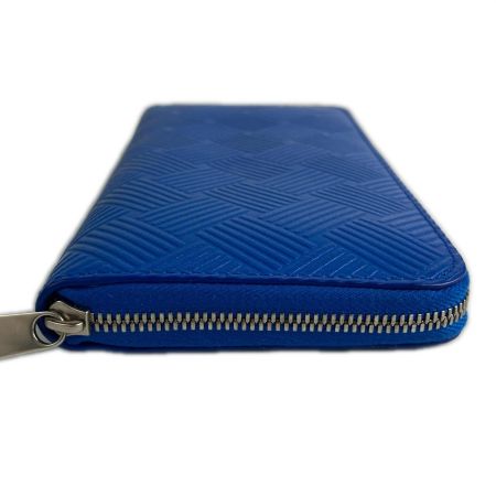  BOTTEGA VENETA ボッテガヴェネタ イントレチャート 長財布 ラウンドファスナー財布 P01718117K ブルー