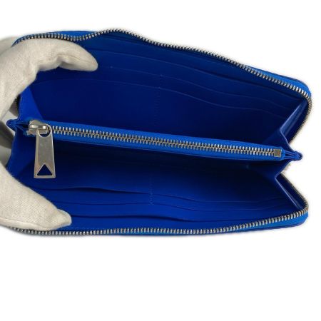  BOTTEGA VENETA ボッテガヴェネタ イントレチャート 長財布 ラウンドファスナー財布 P01718117K ブルー
