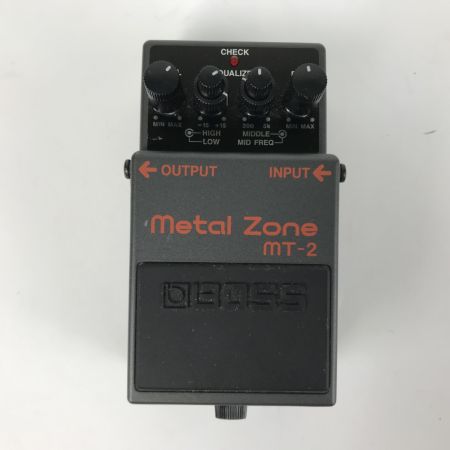  BOSS ボス エフェクター Metal Zone MT-2 ブラック