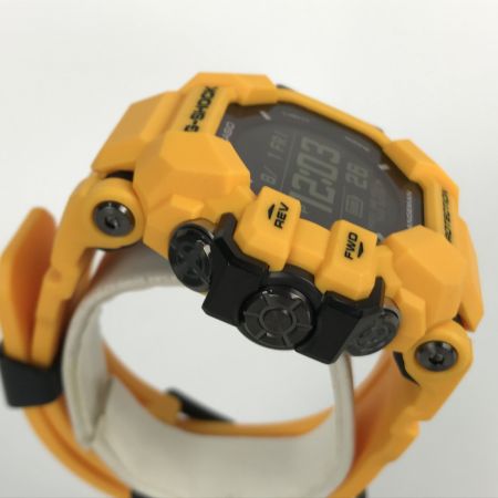  CASIO カシオ G-SHOCK マスター オブ G レンジマン メンズ腕時計 箱・充電器付 GPR-H1000 イエロー