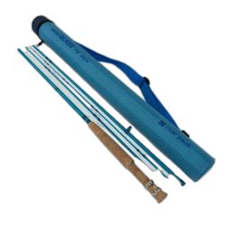 river peak Super GLASS リバーピーク スーパーグラス フライロッド 7,6 ＃3/4 内袋欠品 ケース付 釣り フィッシング Bランク