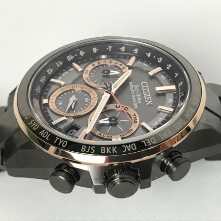  CITIZEN シチズン アテッサ エコドライブ F950-T027318 ブラック