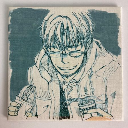   3月のライオン DVD・Blu-ray購入特典 木製スタンド・キャンバスイラストカード８枚 桐山零 川本姉妹 二階堂晴信 等