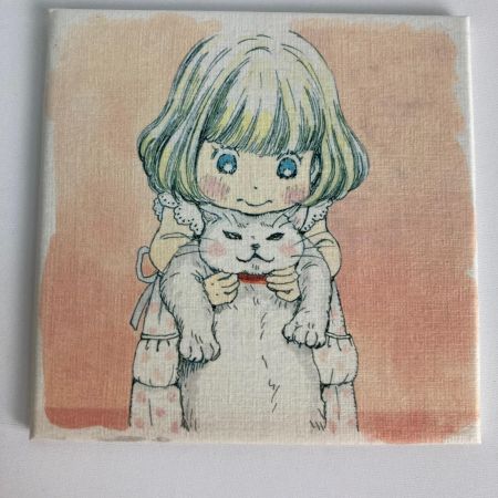   3月のライオン DVD・Blu-ray購入特典 木製スタンド・キャンバスイラストカード８枚 桐山零 川本姉妹 二階堂晴信 等