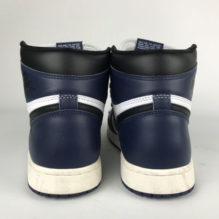  NIKE ナイキ エアジョーダン 27.5cm AIR JORDAN1 RETRO HI OG DZ5485-401 ネイビー×ブラック×ホワイト