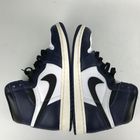  NIKE ナイキ エアジョーダン 27.5cm AIR JORDAN1 RETRO HI OG DZ5485-401 ネイビー×ブラック×ホワイト