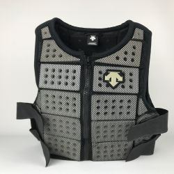 ■■ DESCENTE デサント 乗馬用 ライディングベスト プロテクター Mサイズ  JRA-31 Bランク