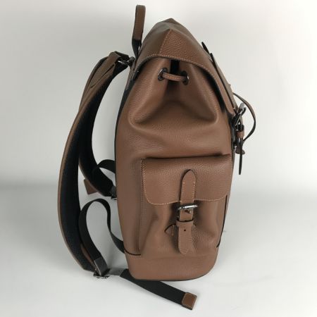  COACH コーチ ハドソン バックパック 本革 レザー 布袋付 CB837 ブラウン