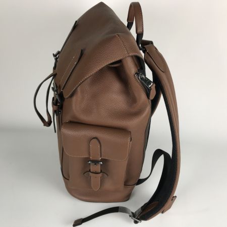  COACH コーチ ハドソン バックパック 本革 レザー 布袋付 CB837 ブラウン