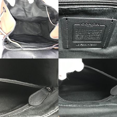  COACH コーチ ハドソン バックパック 本革 レザー 布袋付 CB837 ブラウン