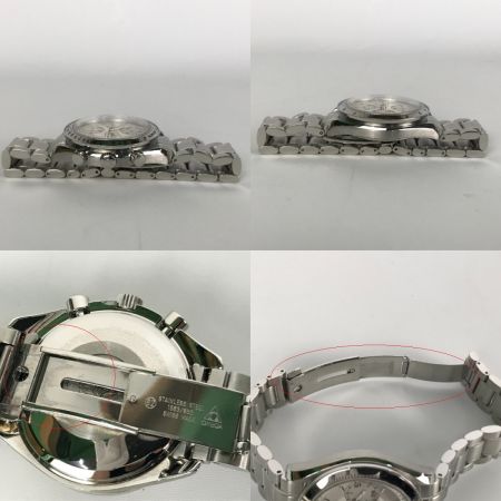  OMEGA オメガ 腕時計 クロノグラフ スピードマスター 自動巻き ステンレススチール デイト 3513.30