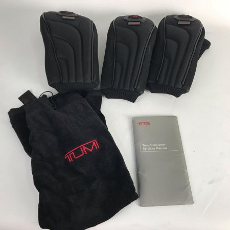  TUMI トゥミ キャディーバッグ ゴルフバッグ 22189D4 ブラック ヘッドカバー3個付