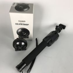■■ CASIO カシオ EXILIM EX-FR100SP マルチアングルスティック EAM-4付 セルカ棒 EX-FR100SP ジャンク品 Dランク