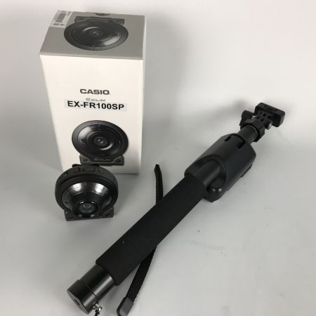  CASIO カシオ EXILIM EX-FR100SP マルチアングルスティック EAM-4付 セルカ棒 EX-FR100SP ジャンク品