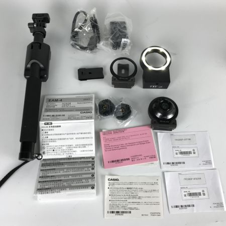  CASIO カシオ EXILIM EX-FR100SP マルチアングルスティック EAM-4付 セルカ棒 EX-FR100SP ジャンク品