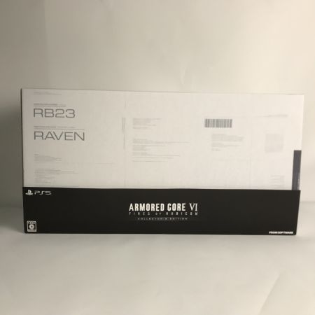   アーマード・コア6 コレクターズエディション FIRES OF RUBICON PS5 未使用