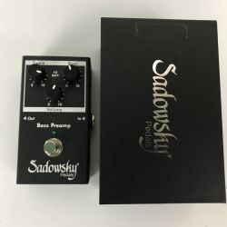 ■■ Sadowsky サドウスキー エフェクター Sadowsky 箱付 V2 Bass Preamp SBP-2 Bランク