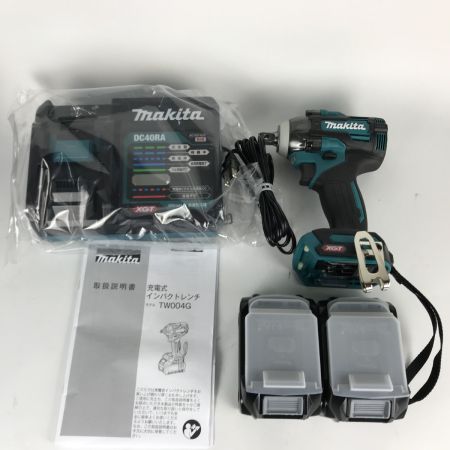 MAKITA マキタ コードレス式インパクトレンチ 40V 2.5Ah バッテリー2個・充電器付き TW004GRDX 未使用品