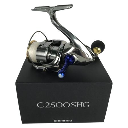 SHIMANO シマノ 18ステラ C2500SHG ハンドルカスタム ユメヤリールスタンド付 03800