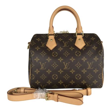  LOUIS VUITTON ルイヴィトン モノグラムキャンバス スピーディ・バンドリエール 25 ストラップ付 M46977