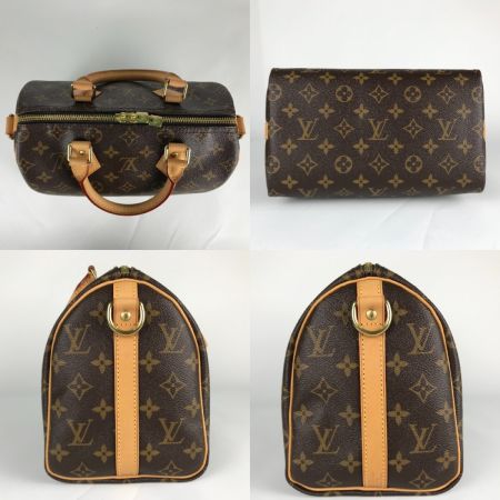  LOUIS VUITTON ルイヴィトン モノグラムキャンバス スピーディ・バンドリエール 25 ストラップ付 M46977