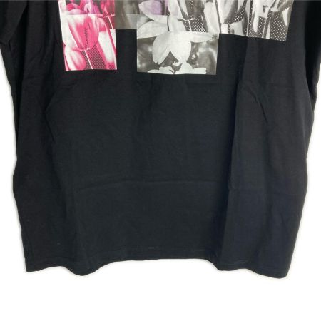  PRADA プラダ プリント 花柄Tシャツ 半袖シャツ SIZE XS 35838 S161 1XGP ブラック